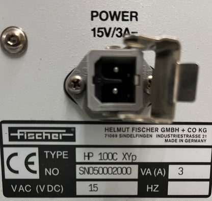 Helmut Fischer GMBH HP 100C XYP Nanoindentation MEASUREMENT SYSTEM-PARTS/REPAIR