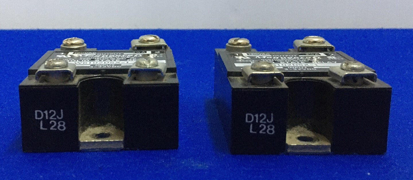 1 lLOT QTY OF 2 - MAGNECRAFT ELECTRIC W6102DSX-1 SOLID STATE RELAY