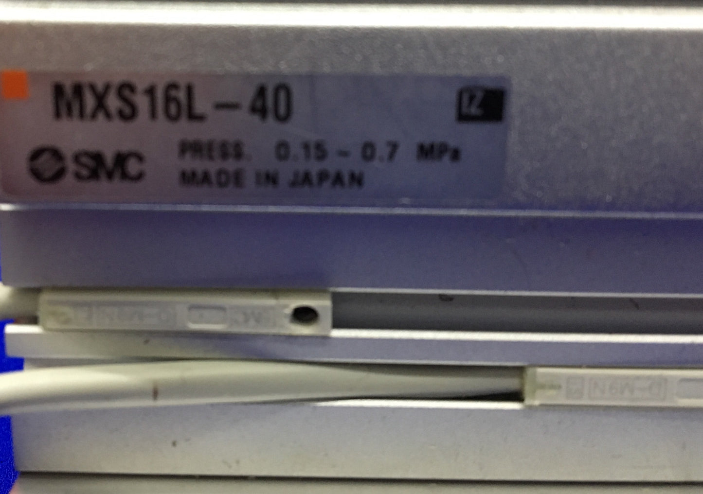 SMC SLIDE MXS16L-40 press. 0.15 - 0.7 MPa