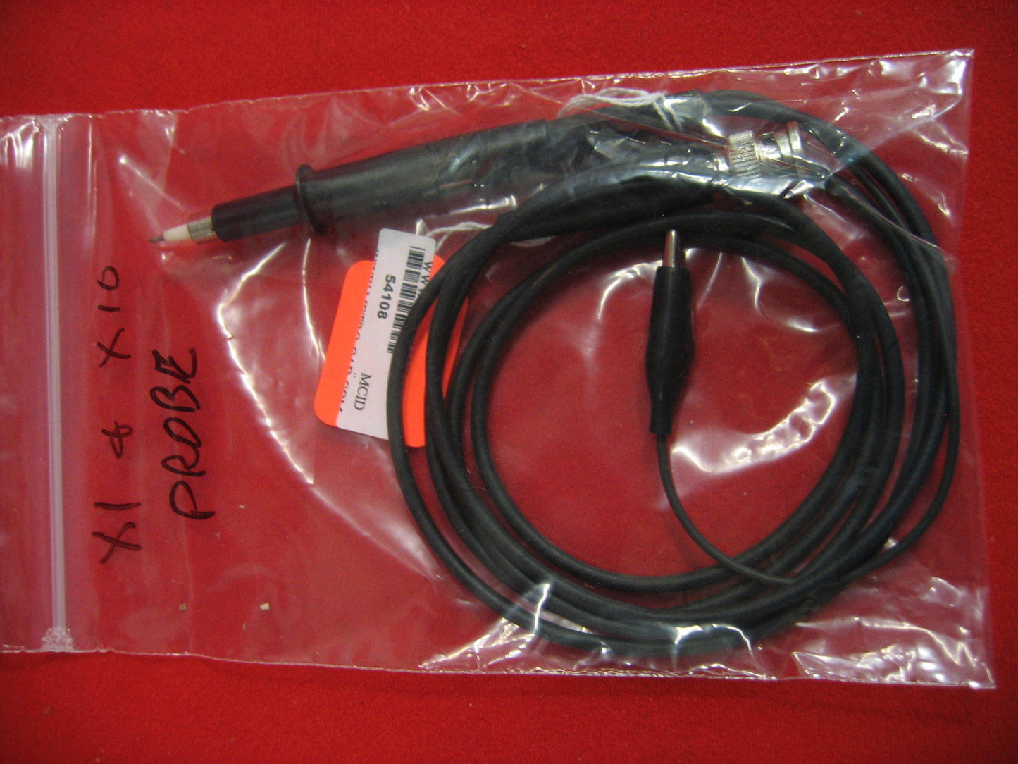 1X & 10X OSCILLOSCOPE PROBE