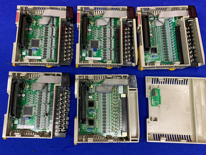 Omron (3) CQM1-OD212 / CQM1-ID213 / CQM1-ID212 PLC Moduli Schede Relè