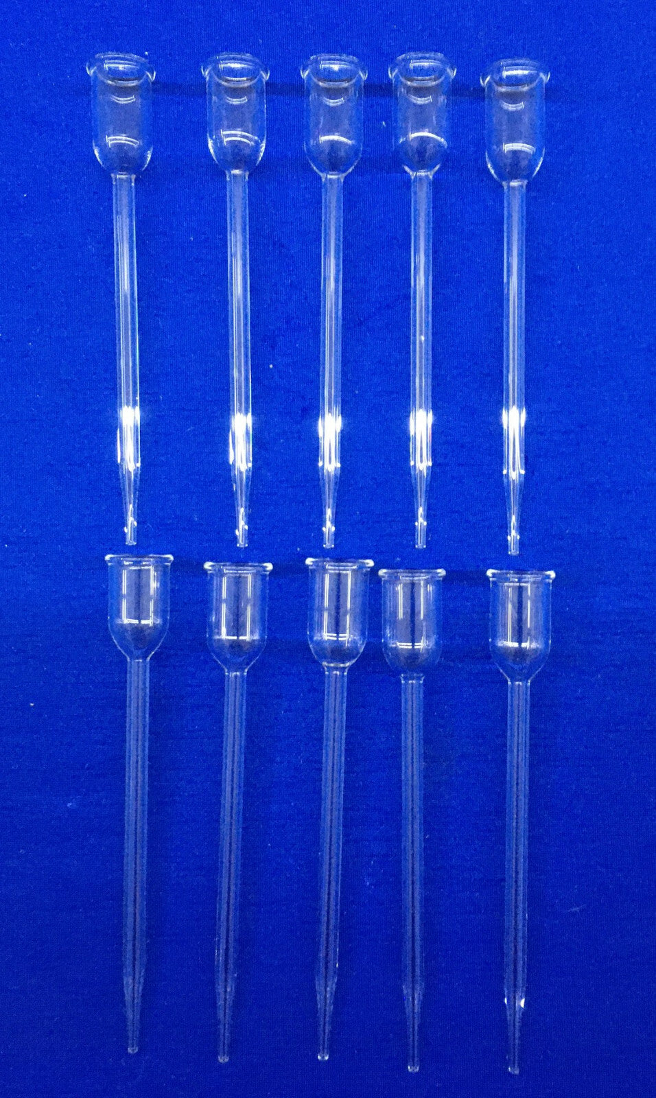 1 PKG OF 10 TIPS -  COLE-PARMER / NICHIRYO 07908-43 / 00-GLT-L 1000ul GLASS TIP