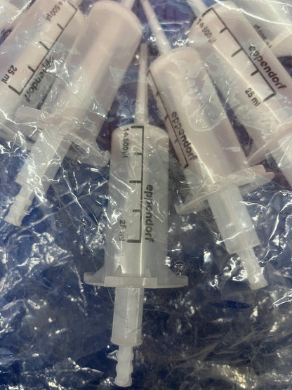 1 PKG OF QTY 22 - EPPENDORF CATALOG # 22 26 1703-3 COMBITIPS 25ml