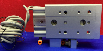 SMC Pneumatic Air Cylinder MXS16-40w/(2)SMC D-M9N Auto Switch Solid State Sensor