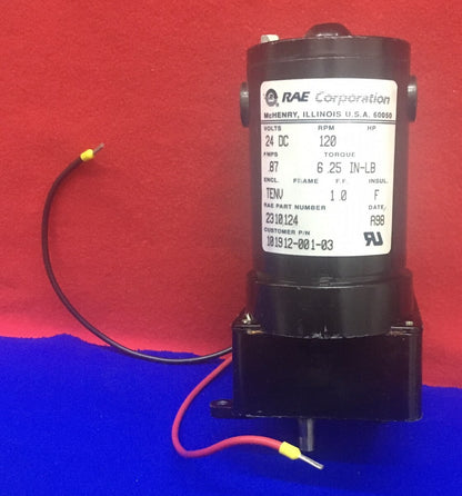 RAE 2310124 / 101912-001-03 24DC giri/min 120