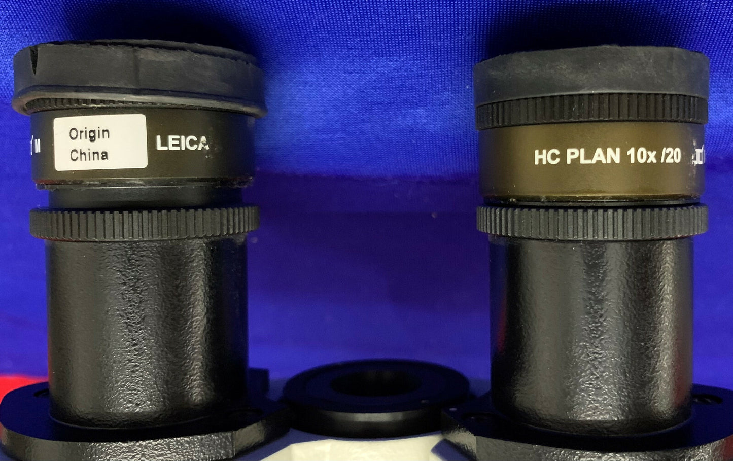 Leica Ergonomic Binocular Microscope Head 501504 10x EyePieces