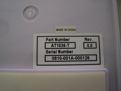 MICRONOVA AT1036-T SN 0810-001A-000126 SOAP DISPENSER NO TOUCH / TOUCH FREE