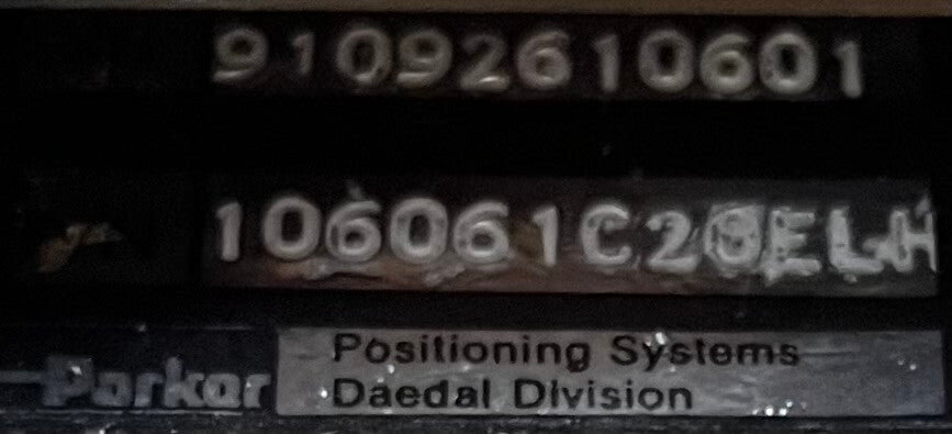 RSF ELEKTRONIK MSA 6706 67061 170MM LINEAR ENCODER W/ Parker Daedal 106061C20ELH
