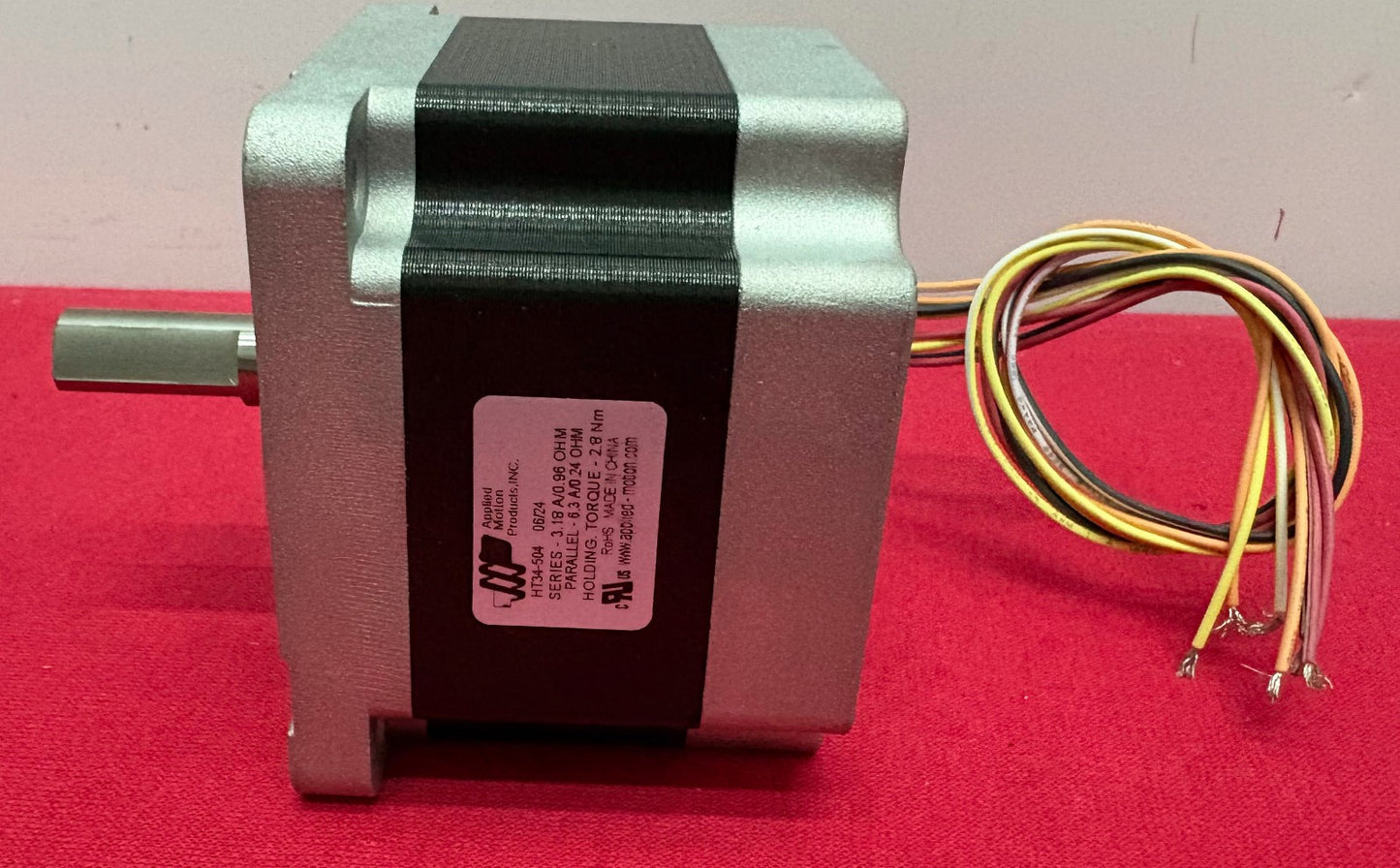 APPLIED MOTION HT34-504 NEMA 34 HIGH TORQUE STEPPER MOTOR 2 PHASE HYBRID