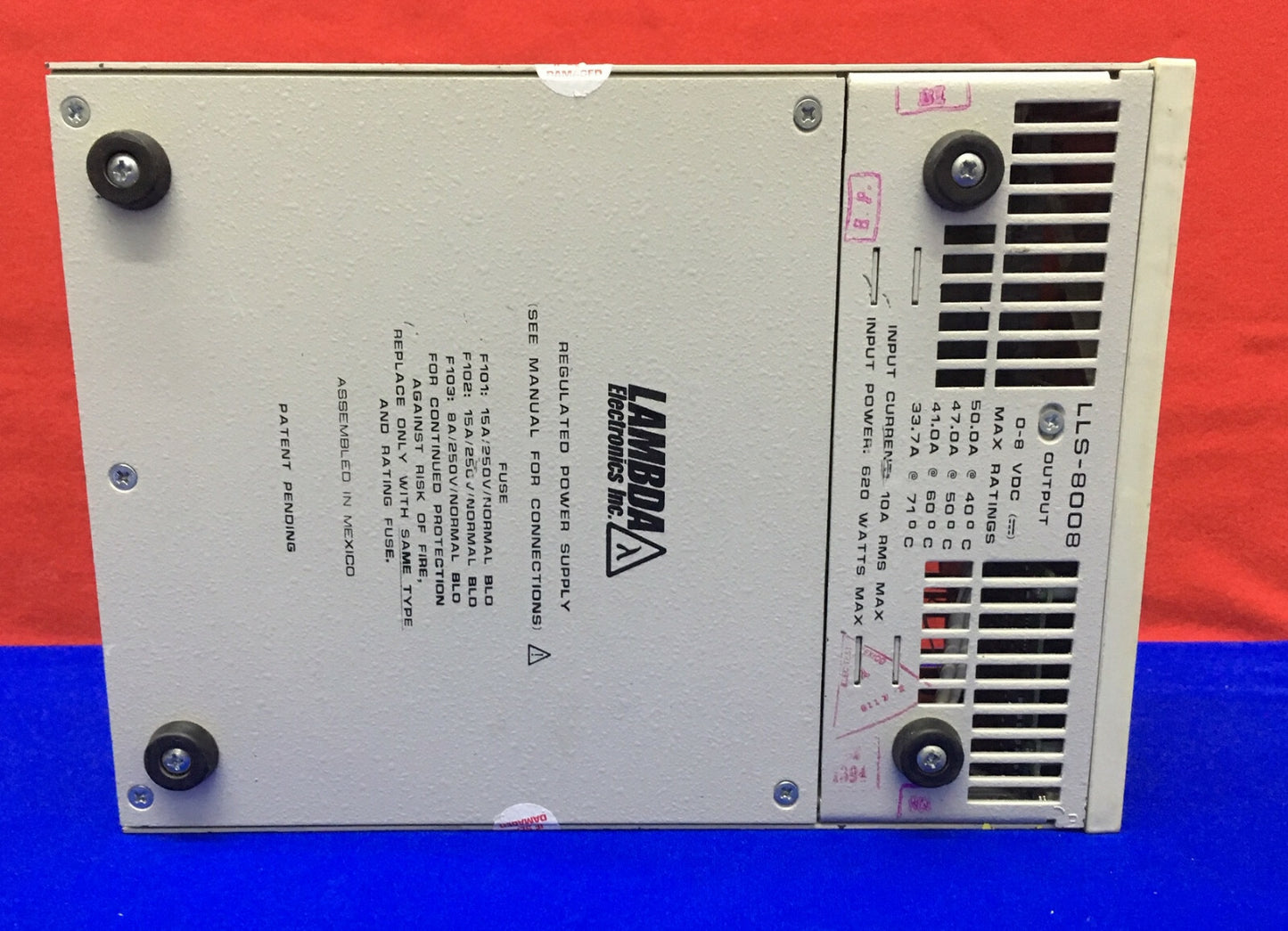 LAMBDA ELECTRONICS LLS8008 DIGITALES GEREGELTES NETZTEIL