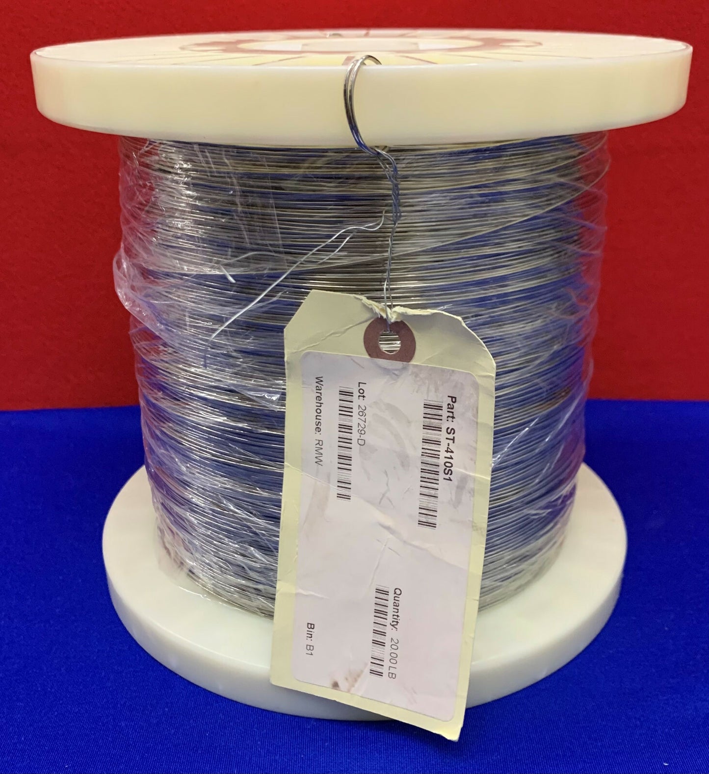 Fort Wayne Metals 304V Stainless Steel Size 0.041” ST-410S1 Net Weight 20lbs