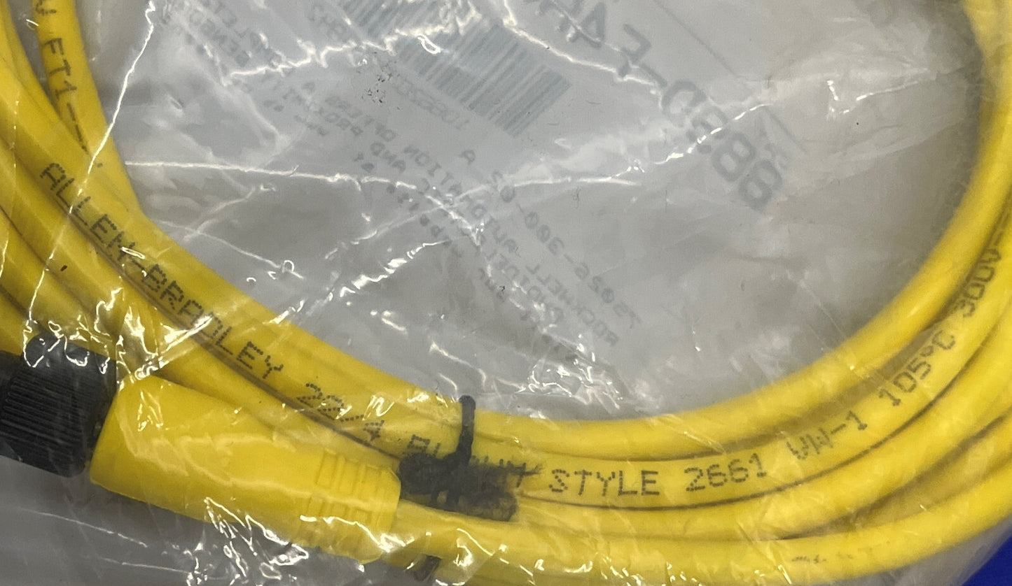 AB ALLEN BRADLEY 889D-F4AC-5 Ser. b 889D QD CORDSET 4 PIN DC MICRO 5M (16,4FT)
