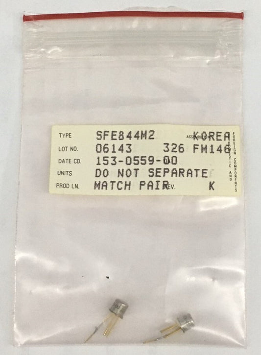 TEKTRONIX 153-0559-00 TRANSISTORS MATCHED PAIR