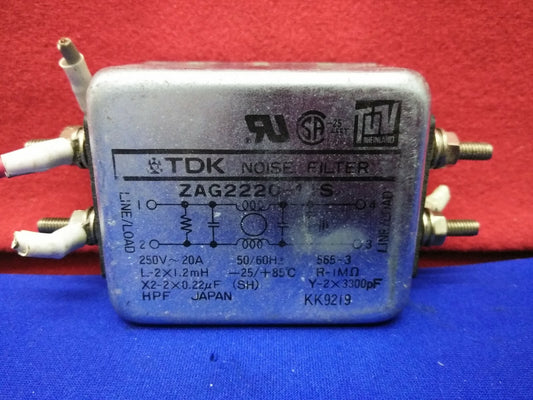 TDK ZAG2220-11S NOISE FILTER