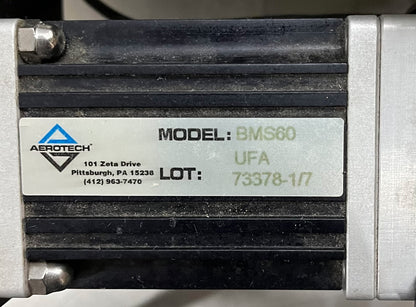 AEROTECH ATS20015 & 20015-40P MOTORIZED X-Y LINEAR STAGE APPROX 150MM 6" TRAVEL