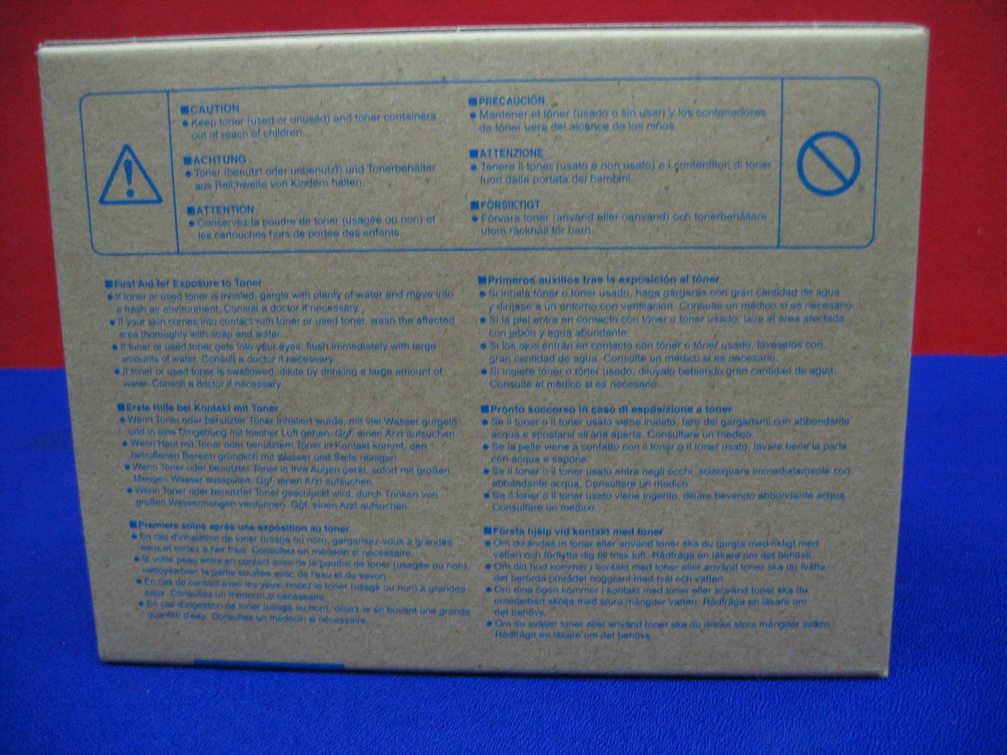 Ricoh Type R1 Toner Cassette Cyan Box Stamped 739270010 Part No. 888343