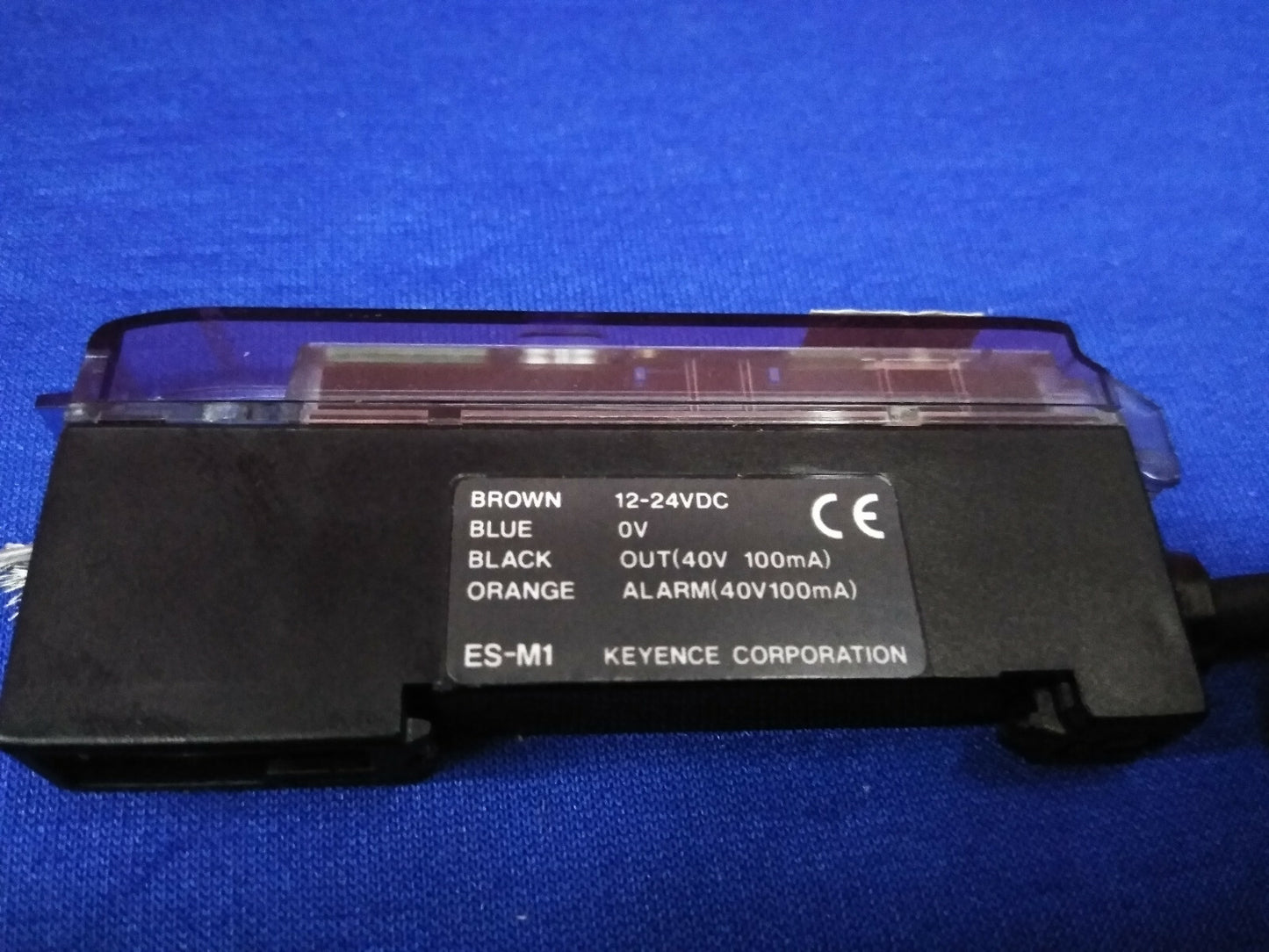 1 LOT QTY OF 3 - KEYENCE ES-M1  PROXIMITY SWITCH AMPLIFIER