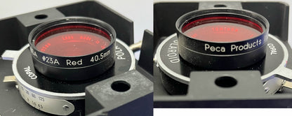 POLAROID GELCAM COPAL RED SHUTTER w/ EP-H7 0.7x ELECTROPHORESIS HOOD
