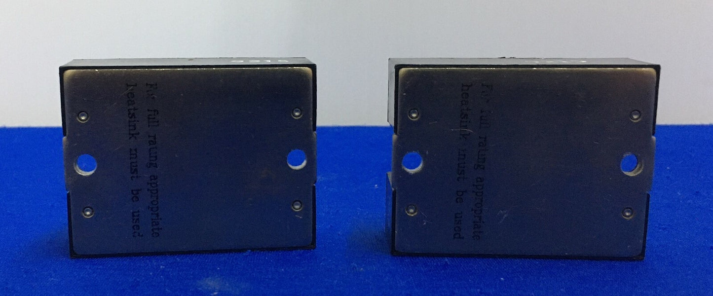 1 lLOT QTY OF 2 - MAGNECRAFT ELECTRIC W6102DSX-1 SOLID STATE RELAY