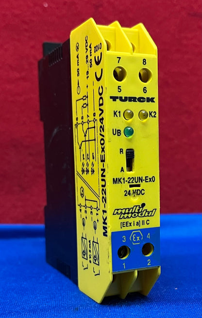 TURCK MK1-22UN-EX0 24VDC ISOLIERENDER SCHALTVERSTÄRKER MULTIMODUL