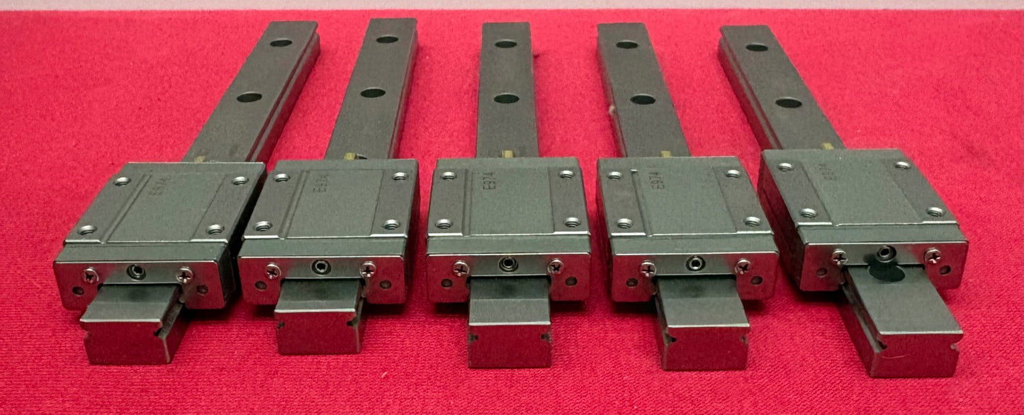 IKO LWL15B LINEAR GUIDE RAIL SLIDE BLOCK E974 - 1 LOT QTY 5