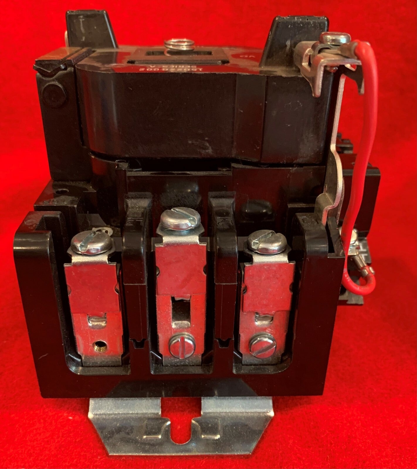 GE CR305P002 CONTACTOR & 15D226002 AUXILLARY CONTACT
