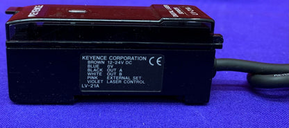 Unità sensore/amplificatore laser digitale Keyence LV21A / LV-21A 