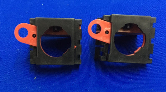 1 LOT QTY OF 2 - OMRON A22-01 CONTACT SWITCH BLOCK