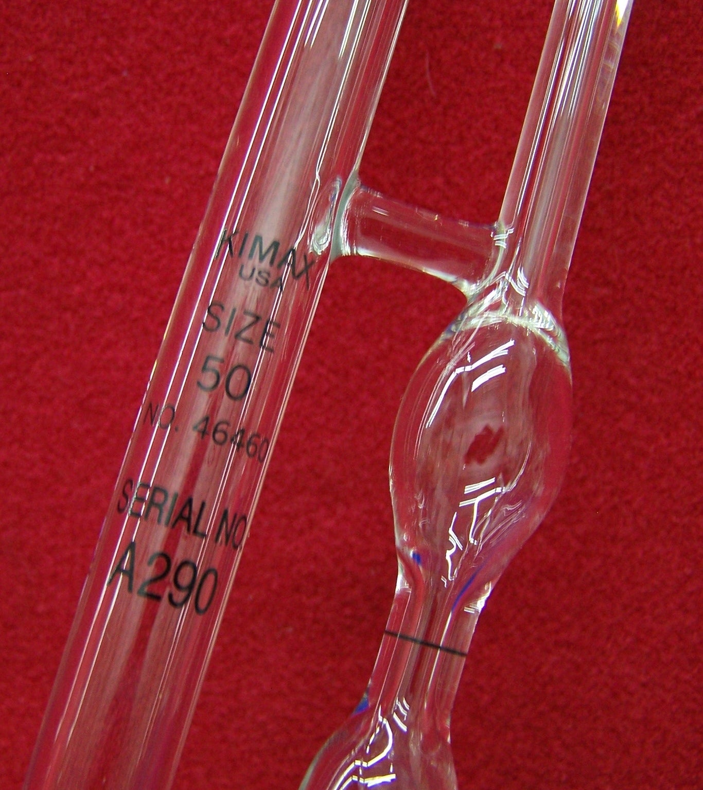 KIMBLE / KIMAX 46460 SIZE 50 SN A290 TUBE VISCOMETER  46460-50