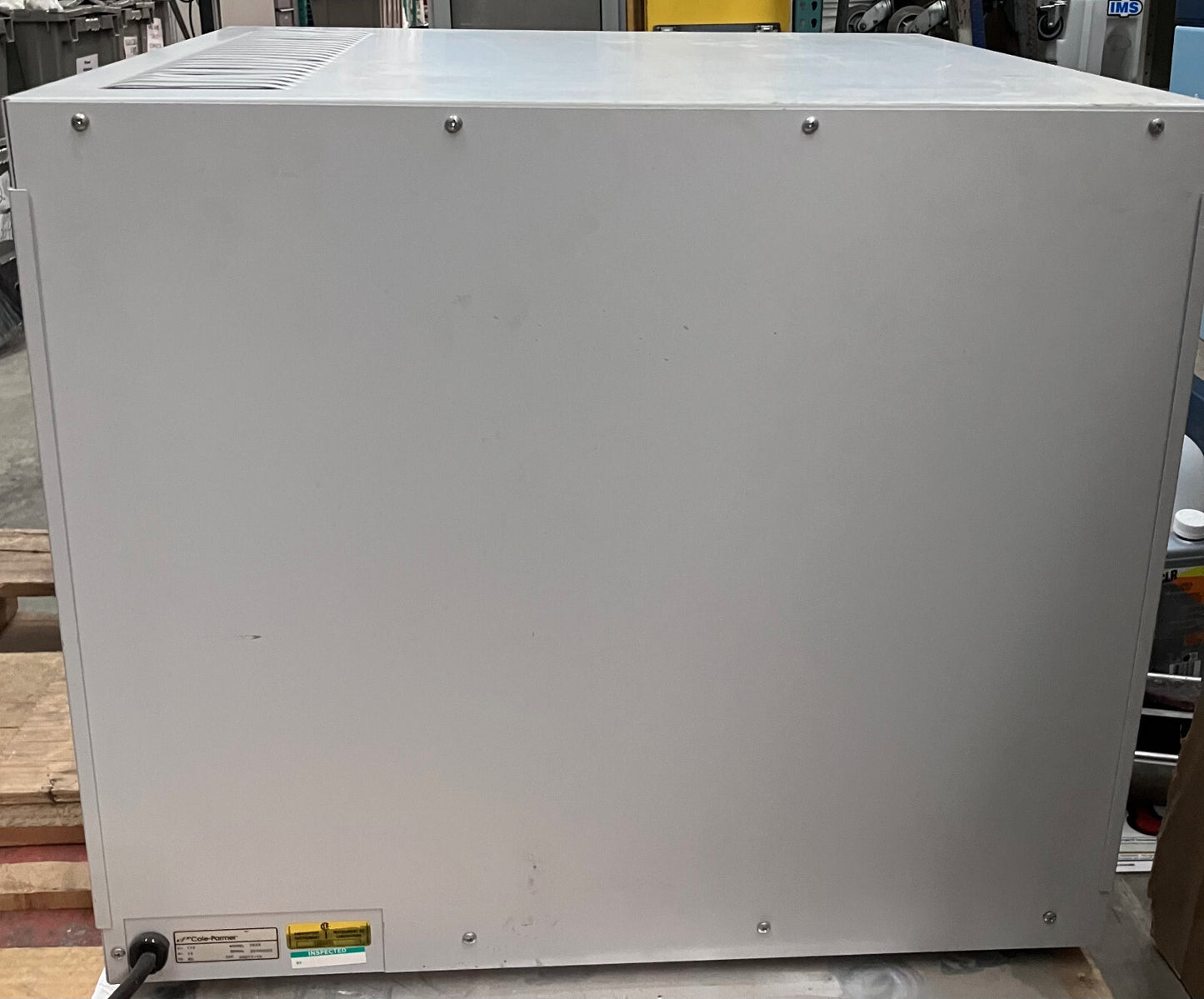 COLE PARMER STABLE TEMP VACUUM OVEN 282A  115V 15A 60HZ CAT. 05017-10