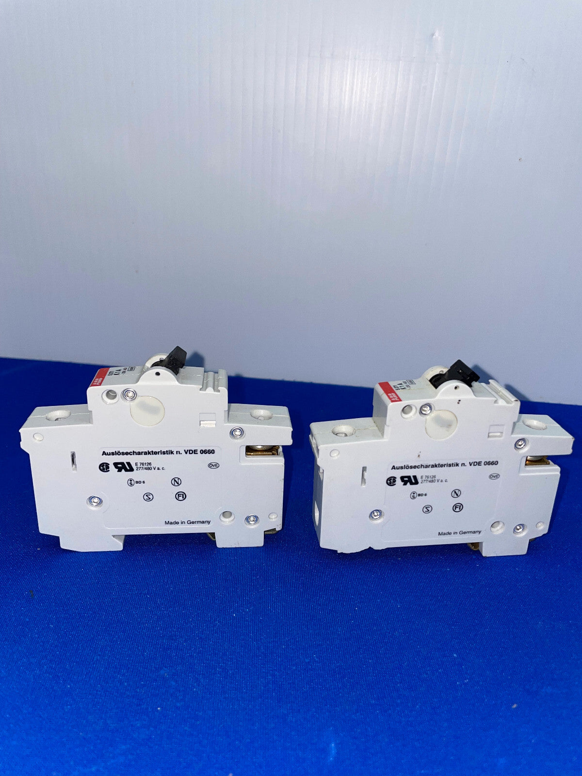 ABB, S 271 K1A, CIRCUIT BREAKER, SELLING AS 1 LOT QTY 2