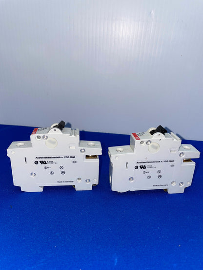 ABB, S 271 K1A, CIRCUIT BREAKER, SELLING AS 1 LOT QTY 2