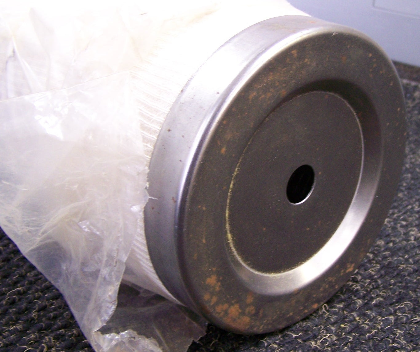 PEERLESS MFG CO. 31-042-006 MPI FILTER BRANDSTOF INCLUSIEF METALEN UITEINDE 51/2" OD 36" L