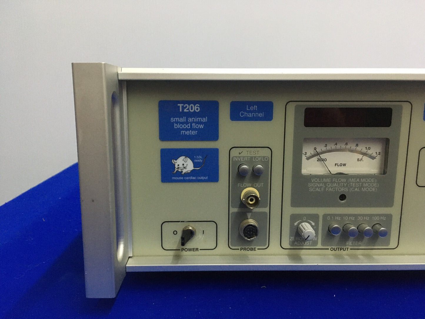 TRANSONIC SYSTEMS T206 SMALL ANIMAL BLOOD FLOW METER