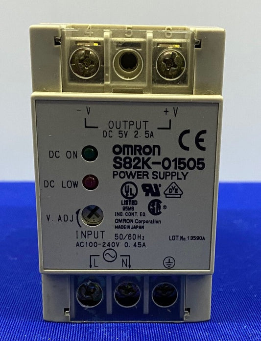 OMRON S82K-01505 / S82K01505 POWER SUPPLY