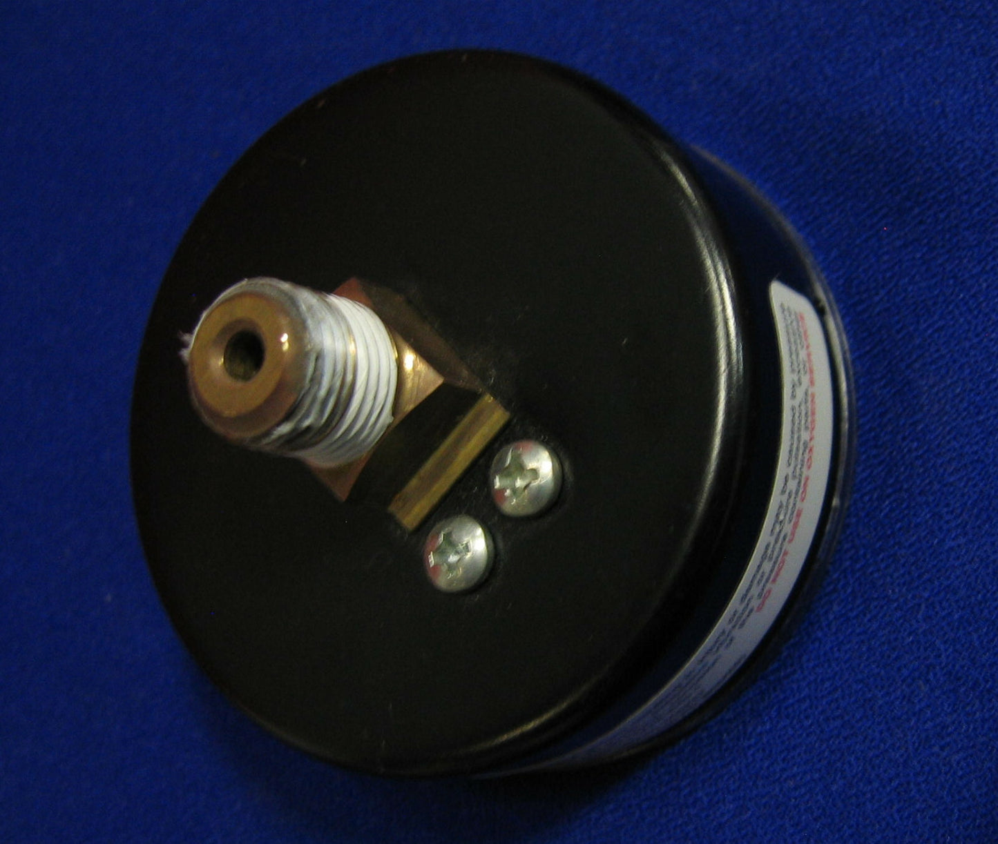 ASHCROFT MODEL 436-05 0-60 PSI PRESSURE GAUGE BRASS SOCKET BRONZE TUBE