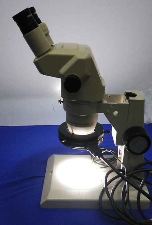 Olympus SZ30 Track Stand Microscope with LED Ring Light 9-40X Magnification
