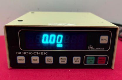 METRONICS QUICK-CHEK QC1000M-AR-MT DIGITAL LINEAR DISPLAY DEVICE - PARTS/REPAIR