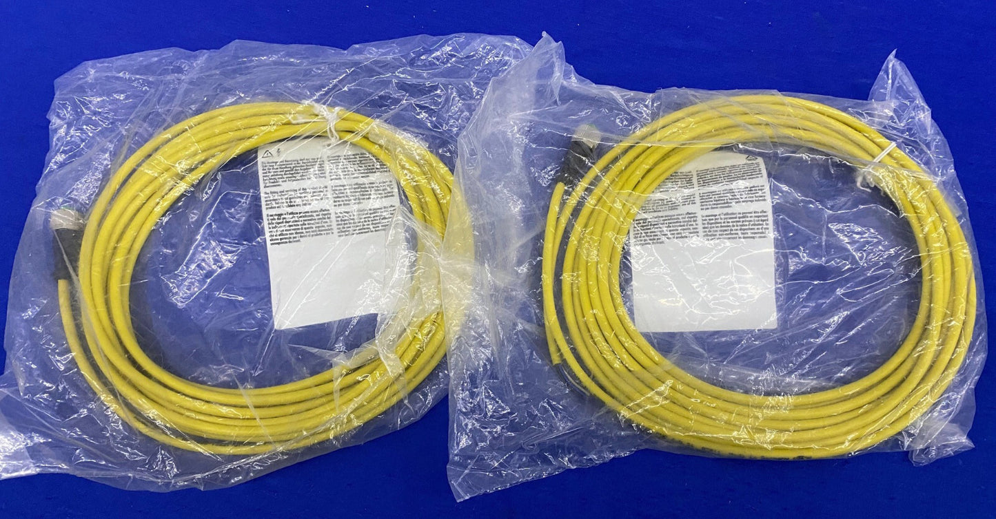 MURR ELEKTRONIK 7000-12221-0140500 M12 FEMALE CONNECTOR STRAIGHT - LOT OF 2