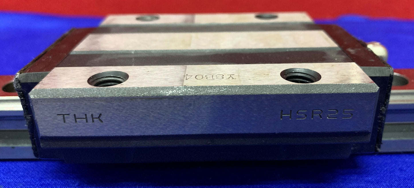 THK HSR25 Linear Bearing Guide Table Block  8” 3/4” Rail