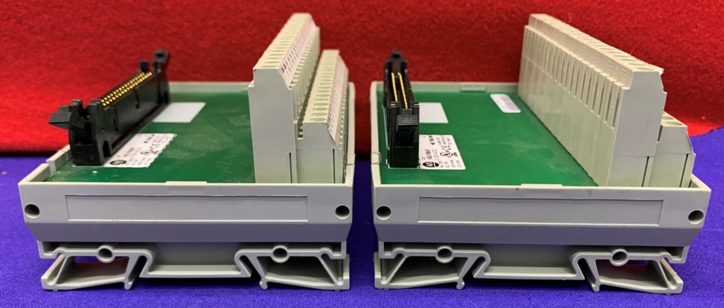 1 ロット 2 個 - Allen Bradley 1492-IFM40F 端末インターフェース モジュール 0-132 V AC / DC 