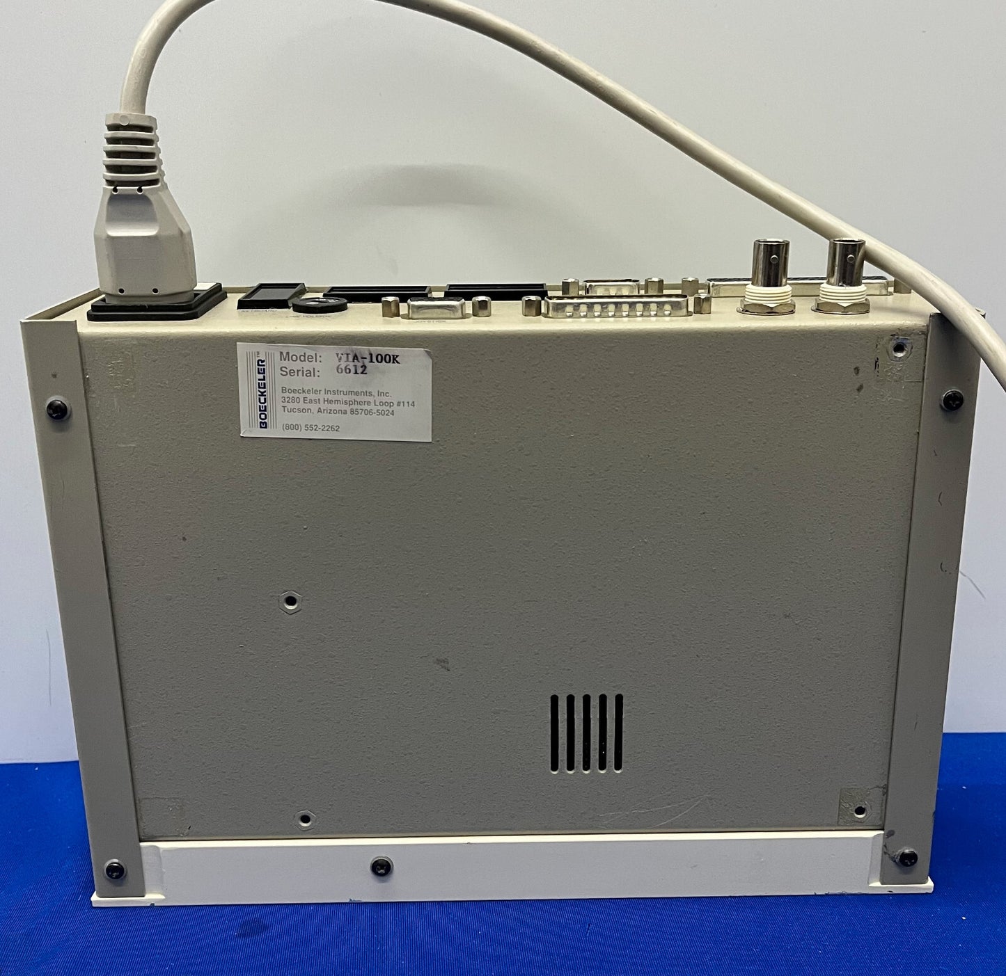 CONTROLADOR DE IMÁGENES DE VÍDEO VIA-100K DE BOECKELER™ INSTRUMENTS SN 6612