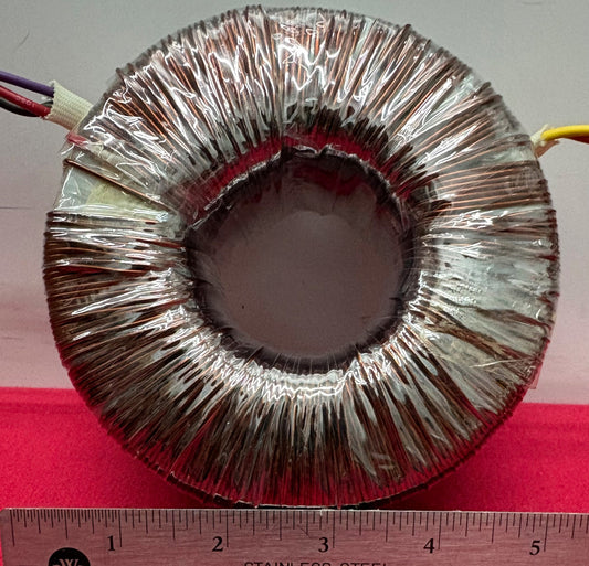 BADGER TOROIDAL POWER TRANSFORMER 601-11029 REV C 600VA 5amps