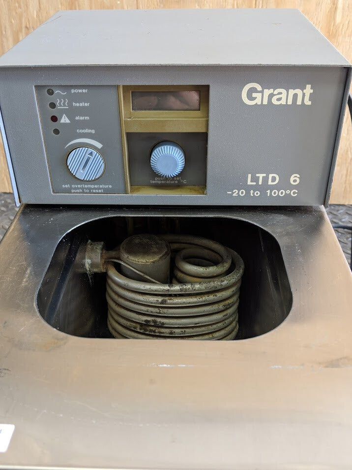 GRANT LTD 6 LTD6(L) HEATED REFRIGERATED CIRCULATOR TESTED TO POWER Up ONLY