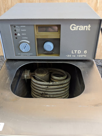 GRANT LTD 6 LTD6(L) HEATED REFRIGERATED CIRCULATOR TESTED TO POWER Up ONLY