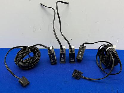 KEYENCE LV-H32 PHOTOELECTIC SENSOR HEAD VISIBLE RED SEMICONDUCTOR LASER - QTY 4