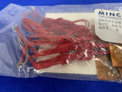 1 PKG OF QTY 6 MINCO HK5410R10.1L12EU (-) D/C 0619,POLYIMIDE THERMOFOIL ™ HEATER