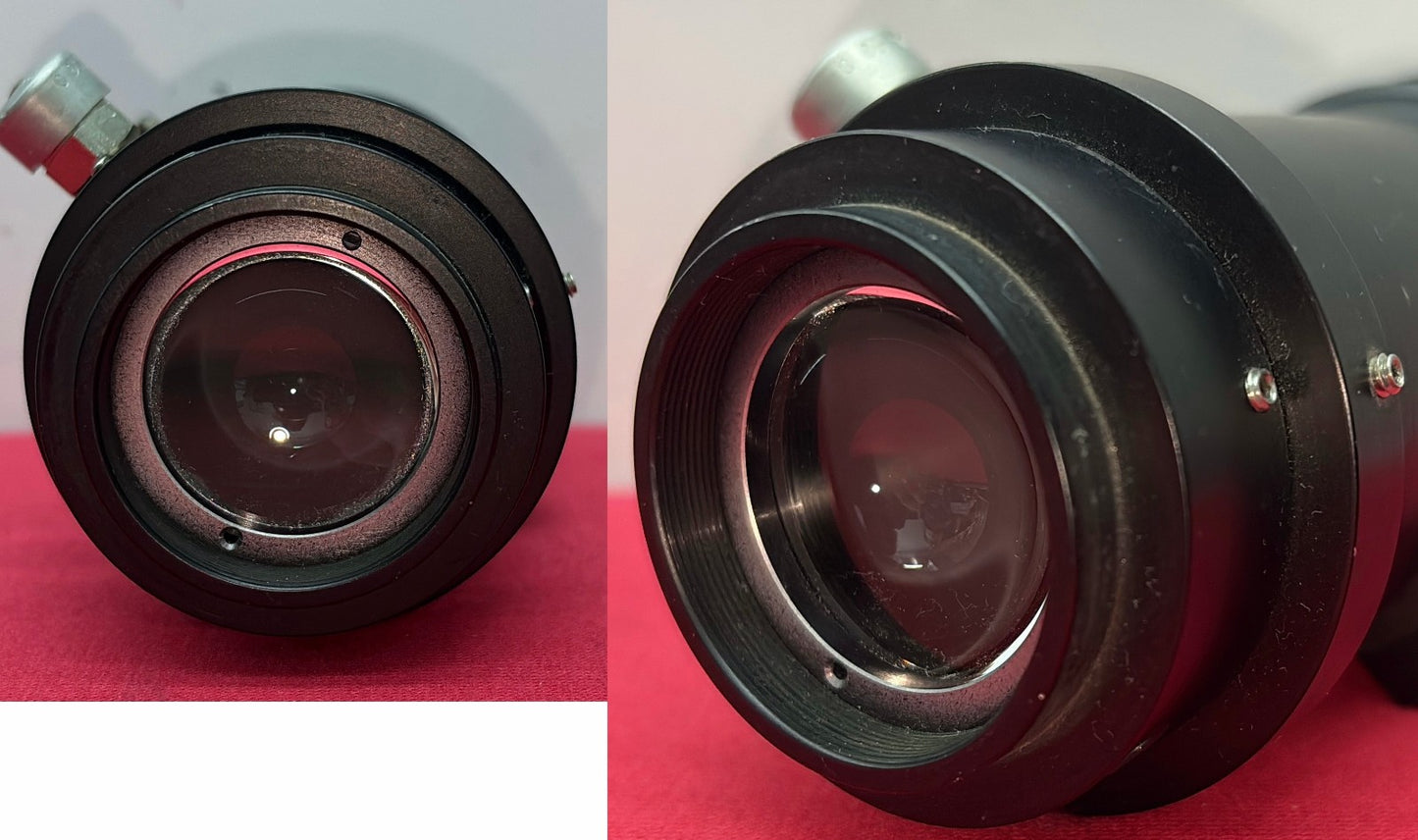 ORIEL 6123 LIQUID OPTICAL FILTER 2" SERIES & 6195 FLANGE LENS HOLDER 1.5" SERIES