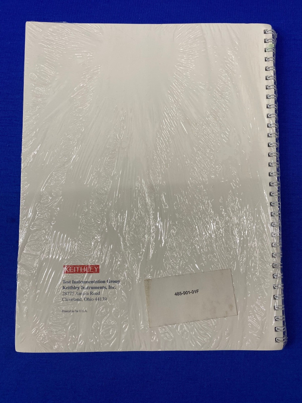 KEITHLEY 485 / 485-901-01F AUTORANGING PICOAMMETER INSTRUCTION MANUAL NEW