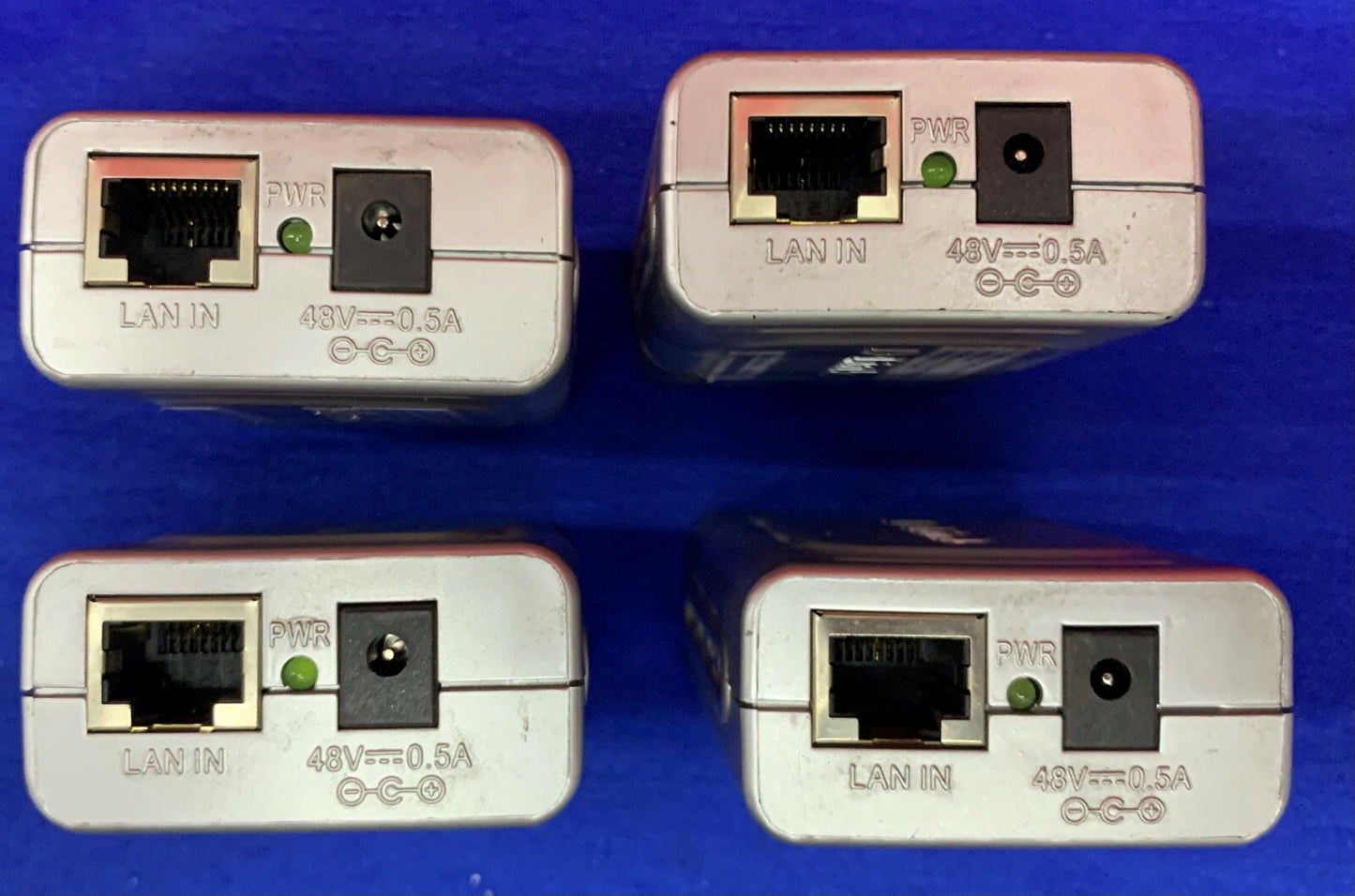 Lot of 4 D-Link Power Over Ethernet Adapter DWL-P200 (only 3 48V Power Adpaters)